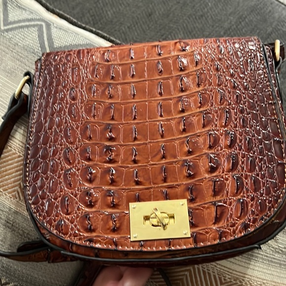 Handbags - Leather alligator crossbody